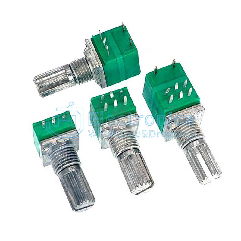 RV/RK097NS B1K/5K/10K/20K/50K/100K/500K Volume Adjustable Potentiometer - I Found Tech Chinese Warehouse Import - Option...