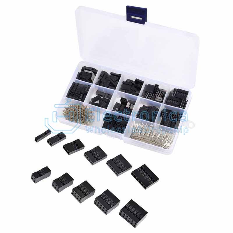 620pcs 2.54mm DuPont Connector Shell Kit - I Found Tech Chinese Warehouse Import