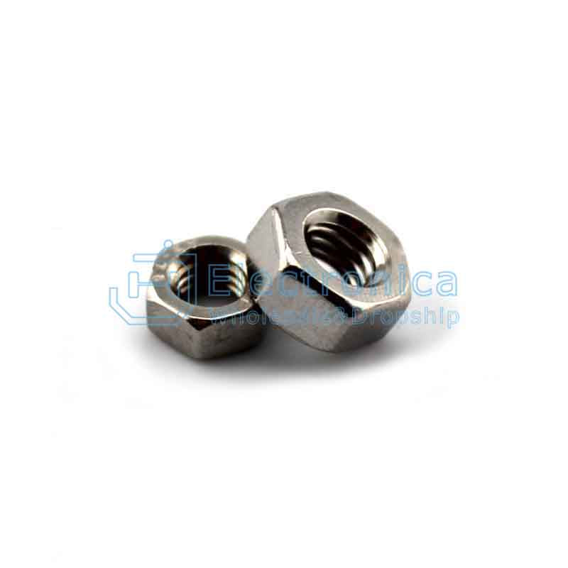 304 Hexagon Stainless Steel Nut - I Found Tech Chinese Warehouse Import - M10(20pcs)