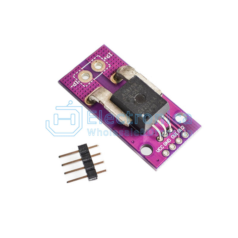 MCU-758 ACS758LCB-050B-PFF-T Current Sensor Hall Module - I Found Tech Chinese Warehouse Import - 100A