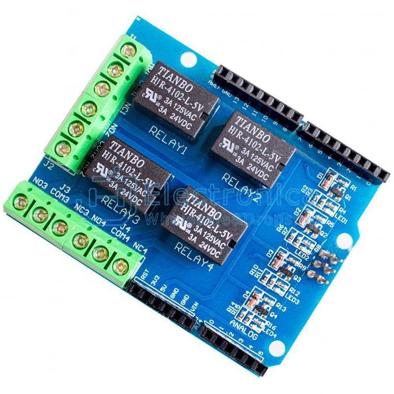 4 Channel 5V Relay Module - I Found Tech Chinese Warehouse Import