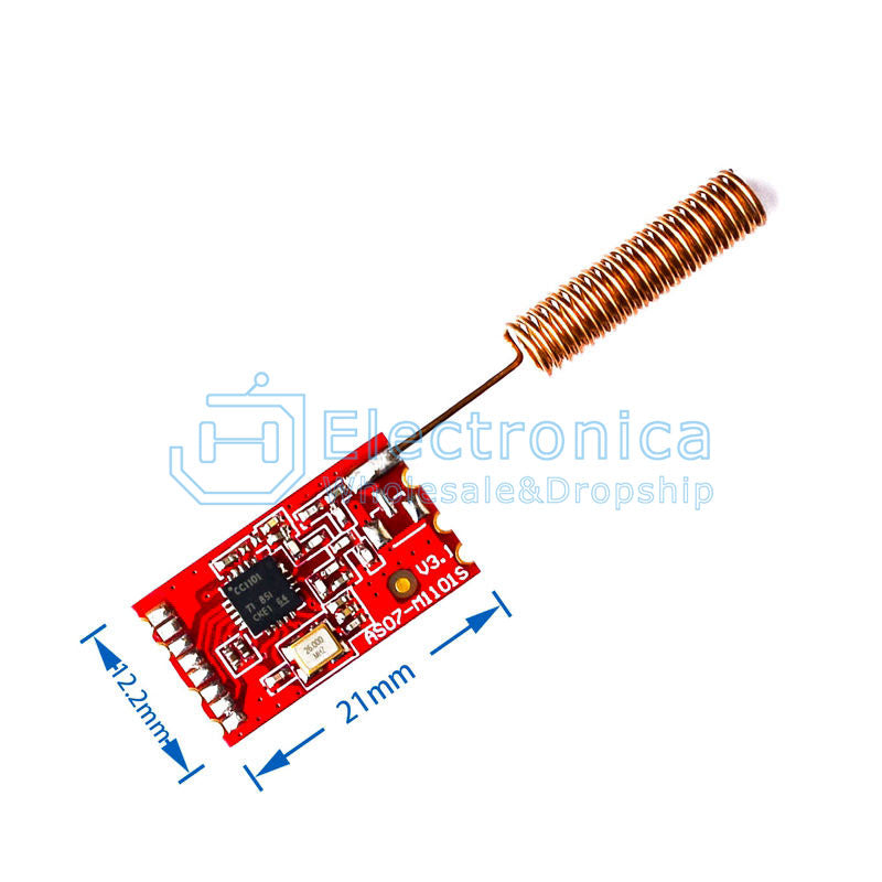 433MHz CC1101 Wireless RF Transceiver Module - I Found Tech Chinese Warehouse Import