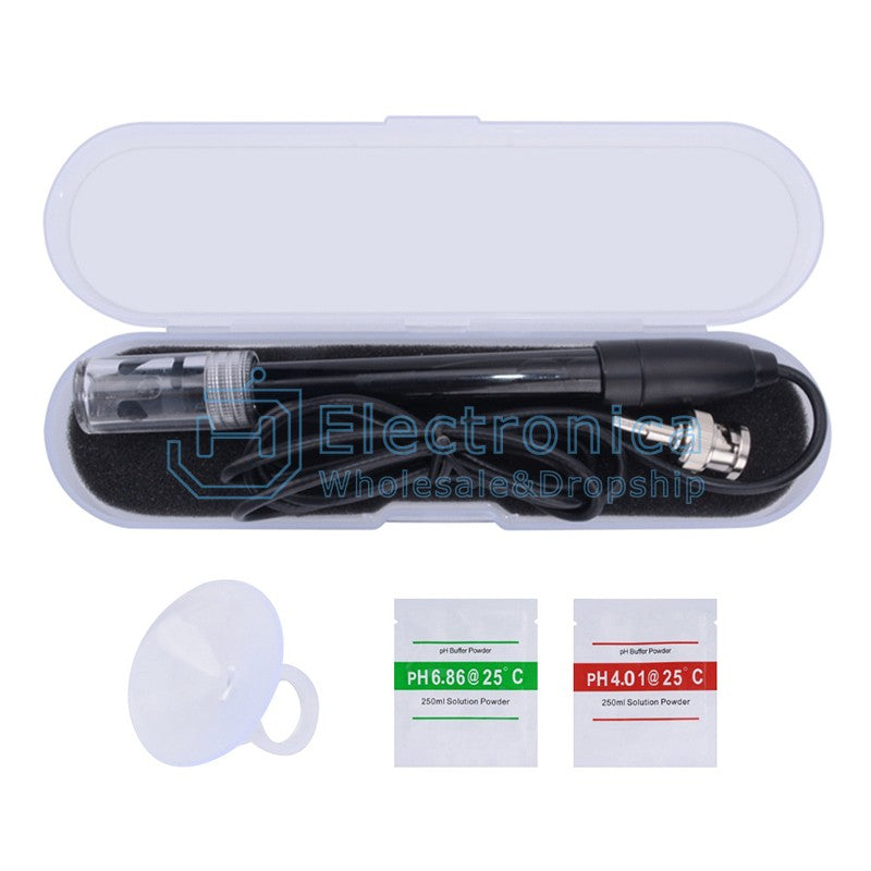 PH-201 Electrode Sensor Probe+Connector Black - I Found Tech Chinese Warehouse Import