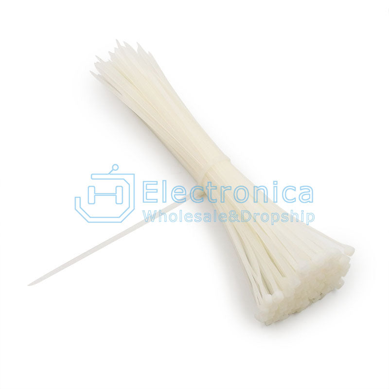4*200-8*500 White /Black Self-locking Nylon Tie Cable - I Found Tech Chinese Warehouse Import - Option 16514;30414