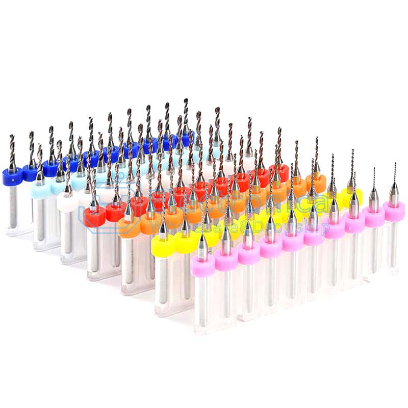 PCB Tungsten Steel Twist Drill 0.1,0.2,0.3,0.4,0.5,0.6,0.7,0.8,0.9,1.0mm - I Found Tech Chinese Warehouse Import -...