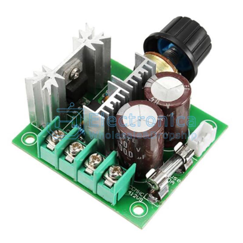 DC 12V-40V 10A PWM Stepless Speed Controller - I Found Tech Chinese Warehouse Import