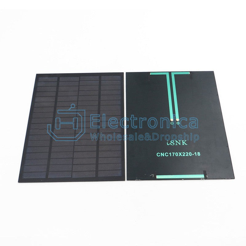18V 5W Mini Solar Panel Without Wire - I Found Tech Chinese Warehouse Import