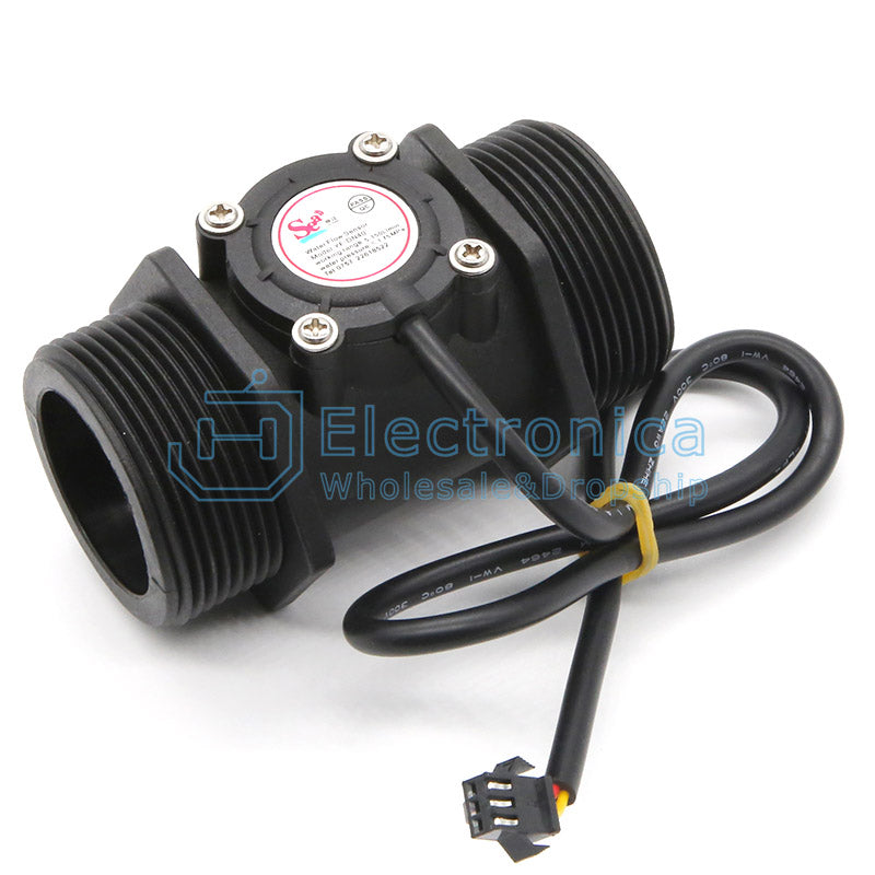 DN40 DN50 Water Flow Sensor Hall Flowmeter Meter Counter Instrument - I Found Tech Chinese Warehouse Import - DN 50 2 inch