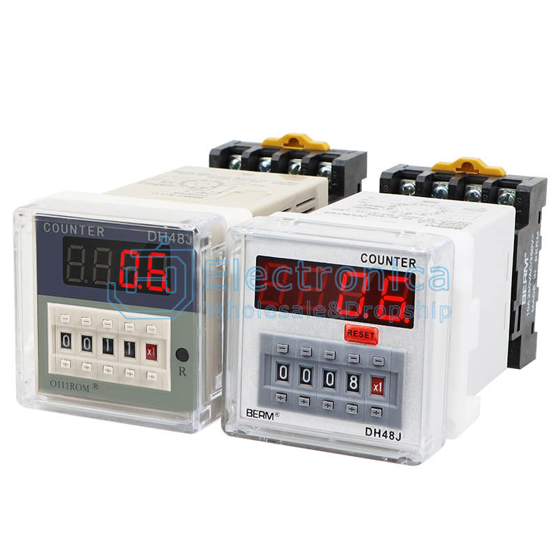 DH48J-11A DH48J-A Digital Display Electronic Counter - I Found Tech Chinese Warehouse Import - DH48J-11A AC 110V