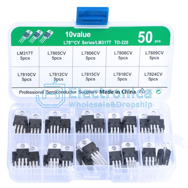 High-Power Three Terminal Stabilized Transistor Kit - I Found Tech Chinese Warehouse Import