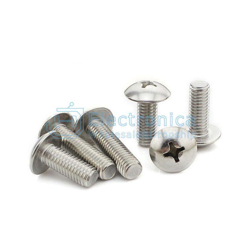 304 M3/M4/M6 Stainless Steel Flat Head Screw - I Found Tech Chinese Warehouse Import - M3*10(100pcs)
