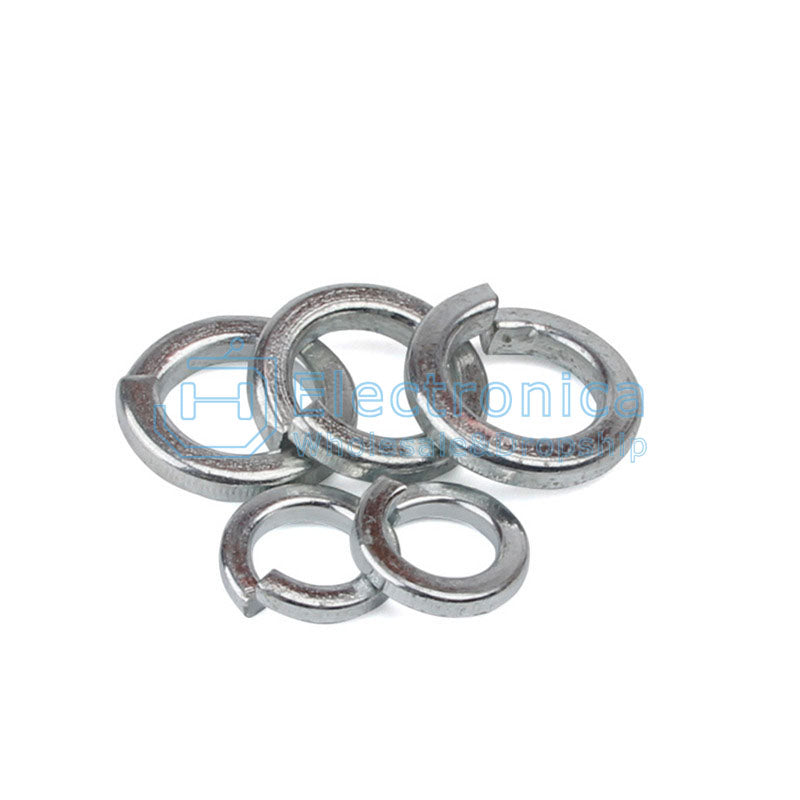 GB93 Galvanized Spring Washer - I Found Tech Chinese Warehouse Import - M10 50pcs