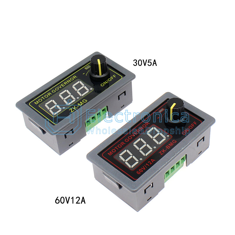 5V/12V/24V PWM DC Motor Governor - I Found Tech Chinese Warehouse Import - 30V 5A Low power