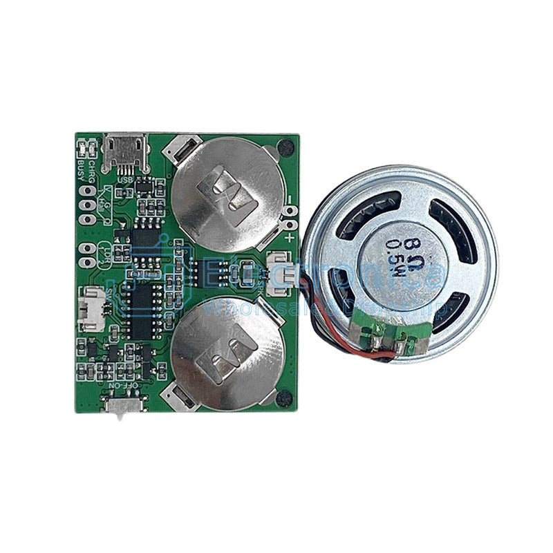 Recordable Voice Module - I Found Tech Chinese Warehouse Import - 1651 Greeting card version(4M RAM)