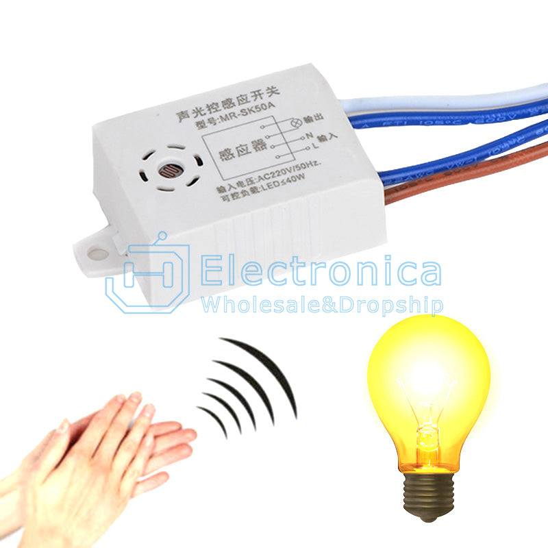 MR-SK307 Intelligent Sound and Light Control Switch - I Found Tech Chinese Warehouse Import