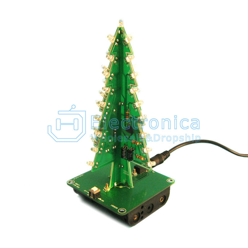 Christmas Tree LED DIY Kit - I Found Tech Chinese Warehouse Import
