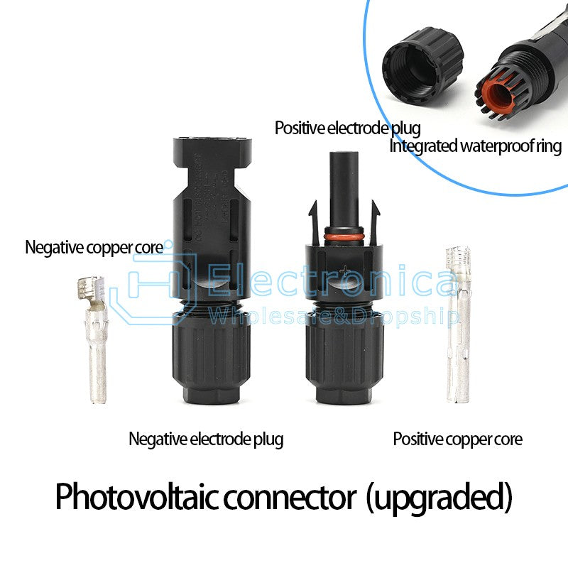 MC4.0 35A Waterproof Photovoltaic Connector - I Found Tech Chinese Warehouse Import - Negative electrode plug