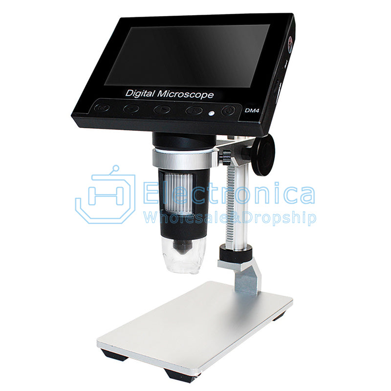 DM4 4.3inch Digital Microscope - I Found Tech Chinese Warehouse Import - DM4 with Metal Support
