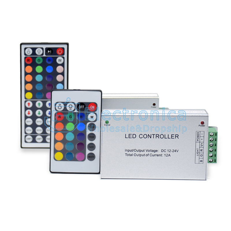 12/24A 24/44 Key LED RGB IR RF Infrared Wireless Controller - I Found Tech Chinese Warehouse Import - 24 key-24A