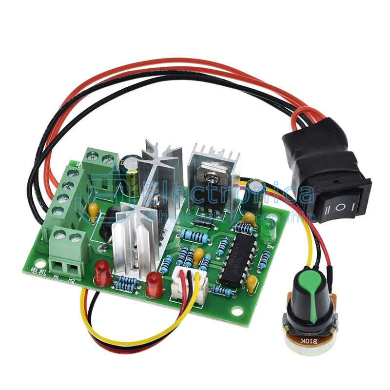 10V12V24V30V 120W CCM2 DC Motor Speed Controller - I Found Tech Chinese Warehouse Import