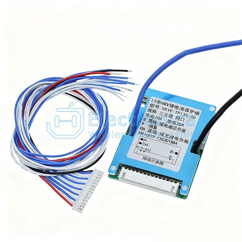 13S 48V Ternary Lithium Battery Charge Protection Board - I Found Tech Chinese Warehouse Import