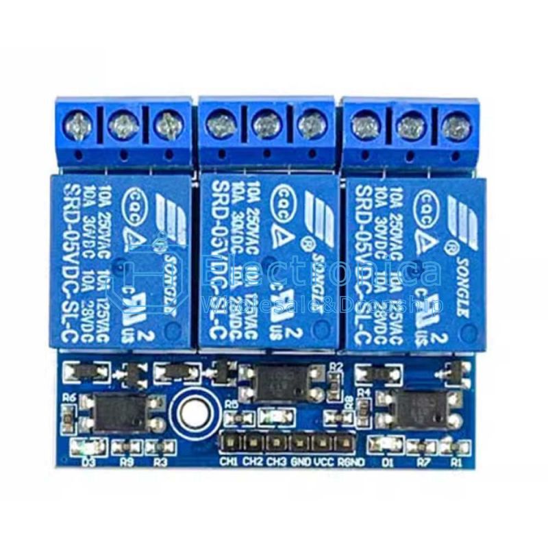 3 Channel Relay Module - I Found Tech Chinese Warehouse Import