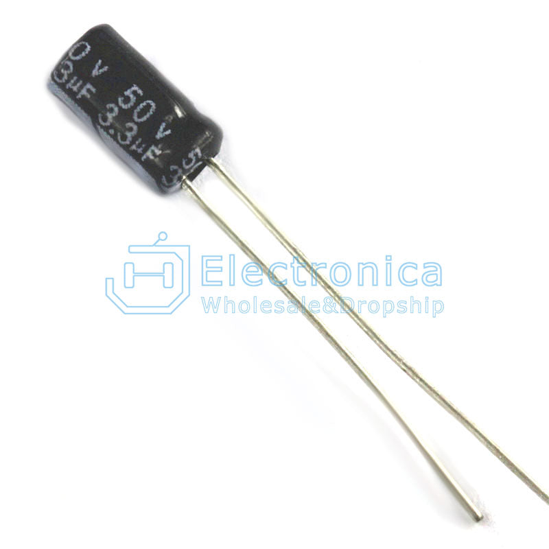 Electrolytic Capacitor price 50V/3.3UF 5*11MM - I Found Tech Chinese Warehouse Import - 100PCS