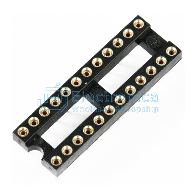 24Pin IC Socket Round Hole - I Found Tech Chinese Warehouse Import