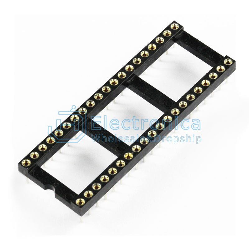 40Pin IC Socket Round Hole - I Found Tech Chinese Warehouse Import