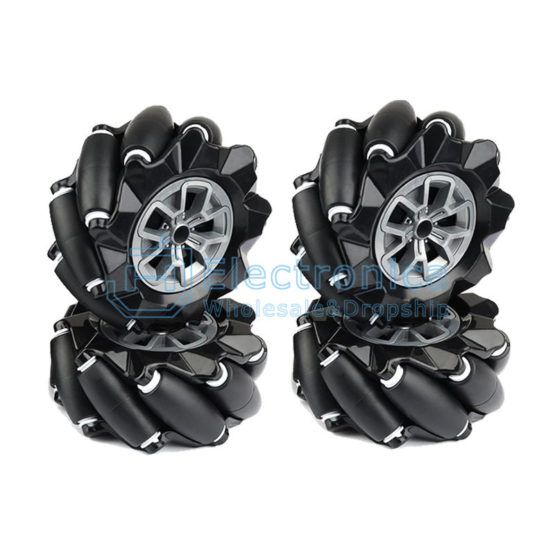 PYCar 60mm Mecanum Wheels - I Found Tech Chinese Warehouse Import - 4 pcs with TT Coupling