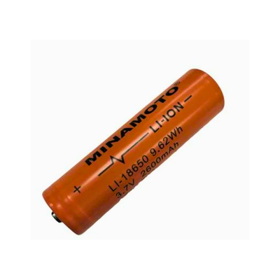 Minamoto - LC18650 - 3.7V 2600mAh Li-Ion product image for electronics and prototyping use