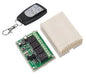 4 Channel Remote Control Switch (Receiver & Controller) product image for electronics and prototyping use