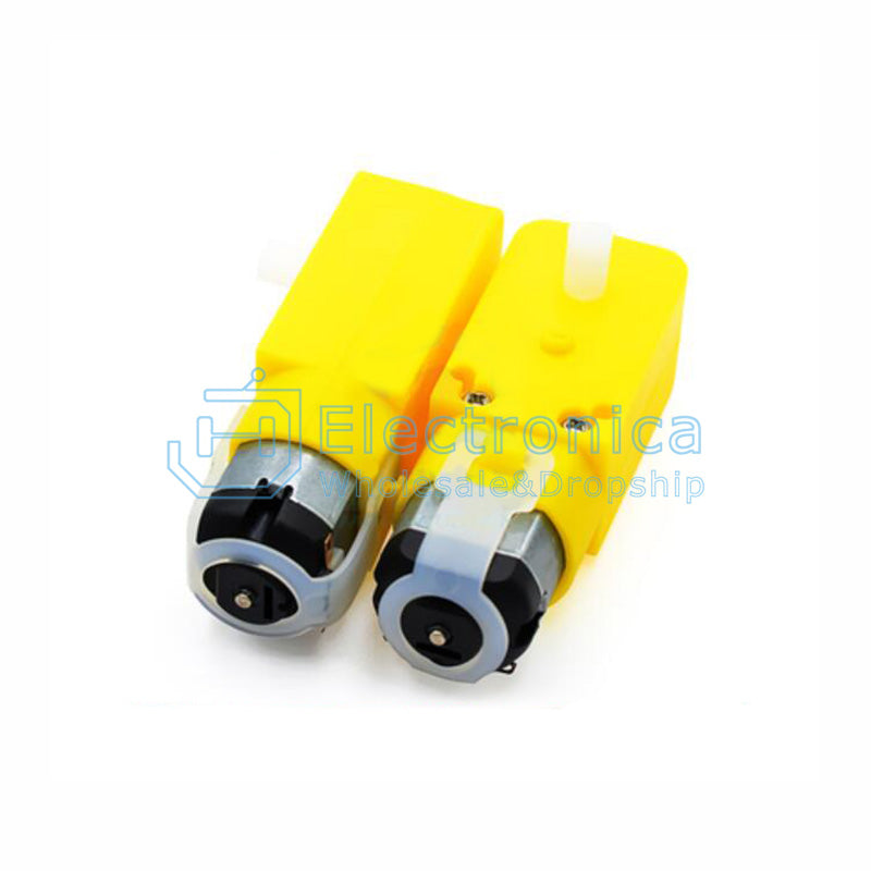 TT Motor DC Reduction Motor Single Shaft 1:48 1:120 1:220