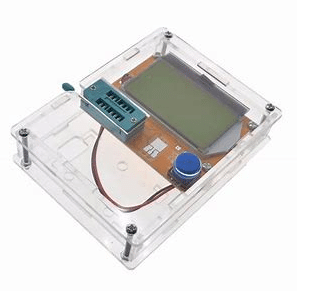 Mega328 Transistor Tester Acrylic Case product image for electronics and prototyping use