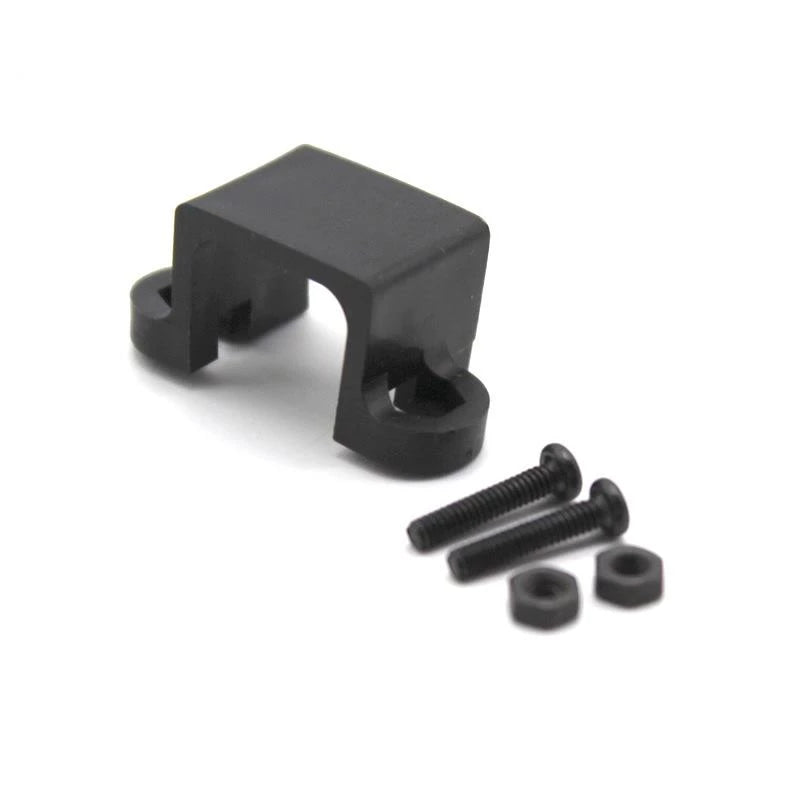 N20 motor seat (black) + screw product image for electronics and prototyping use