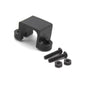 N20 motor seat (black) + screw product image for electronics and prototyping use
