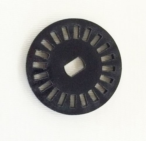 Speed encoder disk (20 grids) product image for electronics and prototyping use