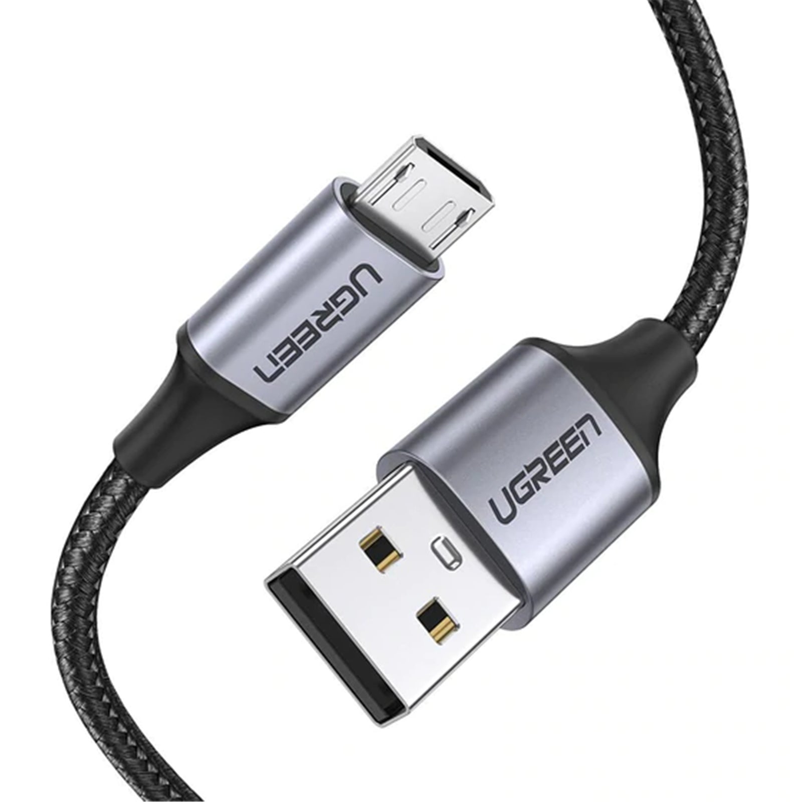 Micro USB 3A Nylon Cable 0.5m product image for electronics and prototyping use