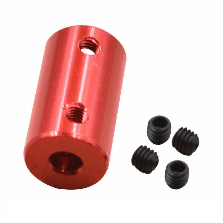 6mm -10mm Red Aluminum Alloy Coupling product image for electronics and prototyping use
