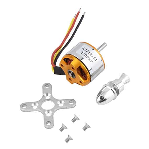 Brushless motor 2700KV XXD A2212 product image for electronics and prototyping use