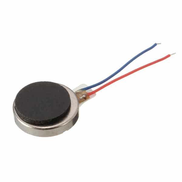 Small vibrating motor product image for electronics and prototyping use
