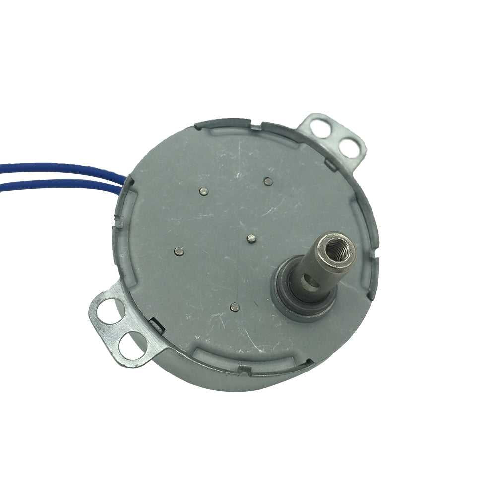 Synchronous Motor 5-6RPM 12VAC product image for electronics and prototyping use