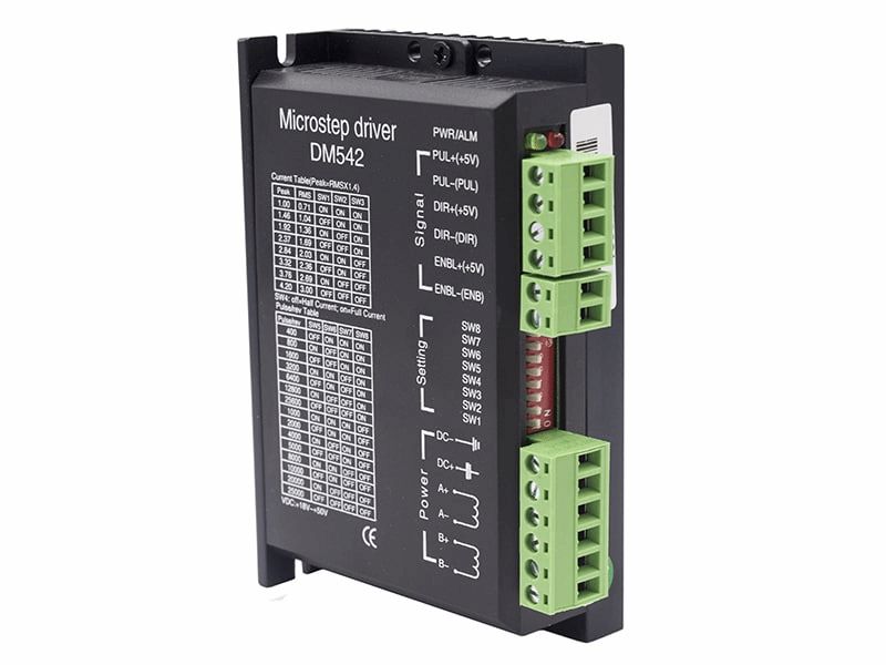DM542 Stepper Driver 4.2A 18- 48VDC product image for electronics and prototyping use