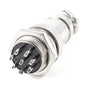 GX16 Circular Aviation Socket Plug 8-Pin product image for electronics and prototyping use