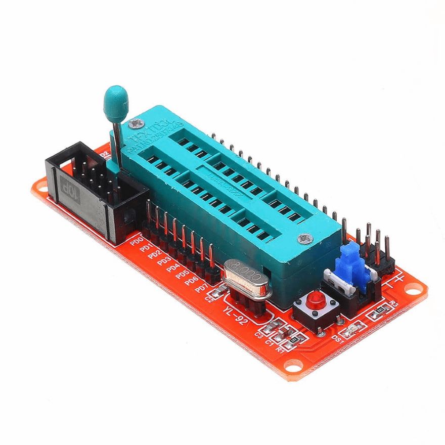 AVR Microcontroller Minimum System Board ATmega8 Development product image for electronics and prototyping use