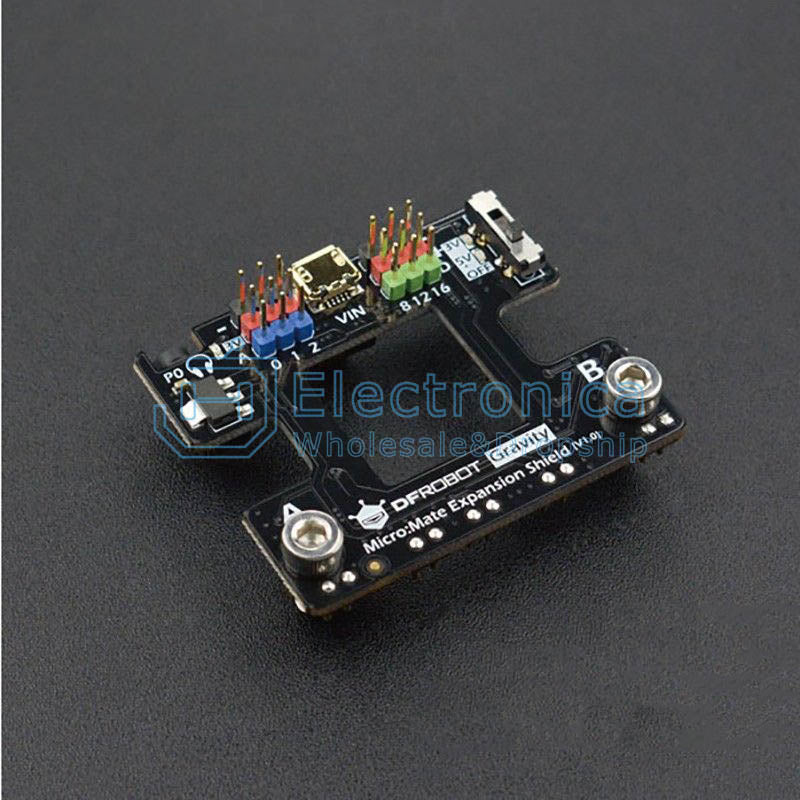 DFRobot Micro:Mate Mini I/O Expansion Board for Micro:Bit - I Found Tech Chinese Warehouse Import