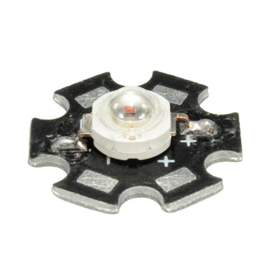 3 Watt LED deep Red (660nm) product image for electronics and prototyping use