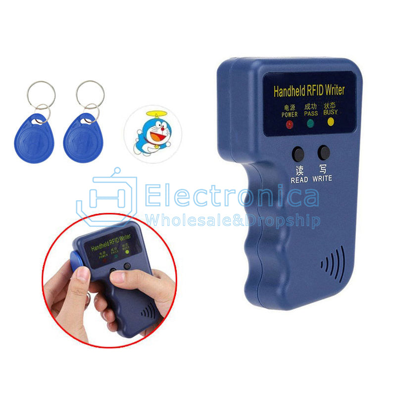 125KHz RFID Duplicator Card Reader - I Found Tech Chinese Warehouse Import - 12pcs ID Card