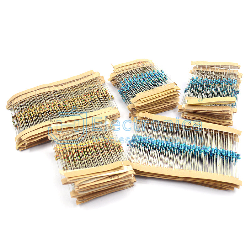 560pcs 56 Values 5% 1/4W Resistor Kit - I Found Tech Chinese Warehouse Import