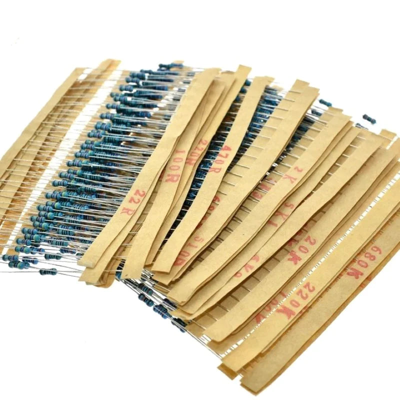 3k 1/4W Metal film resistor 1% (10 pack) product image for electronics and prototyping use
